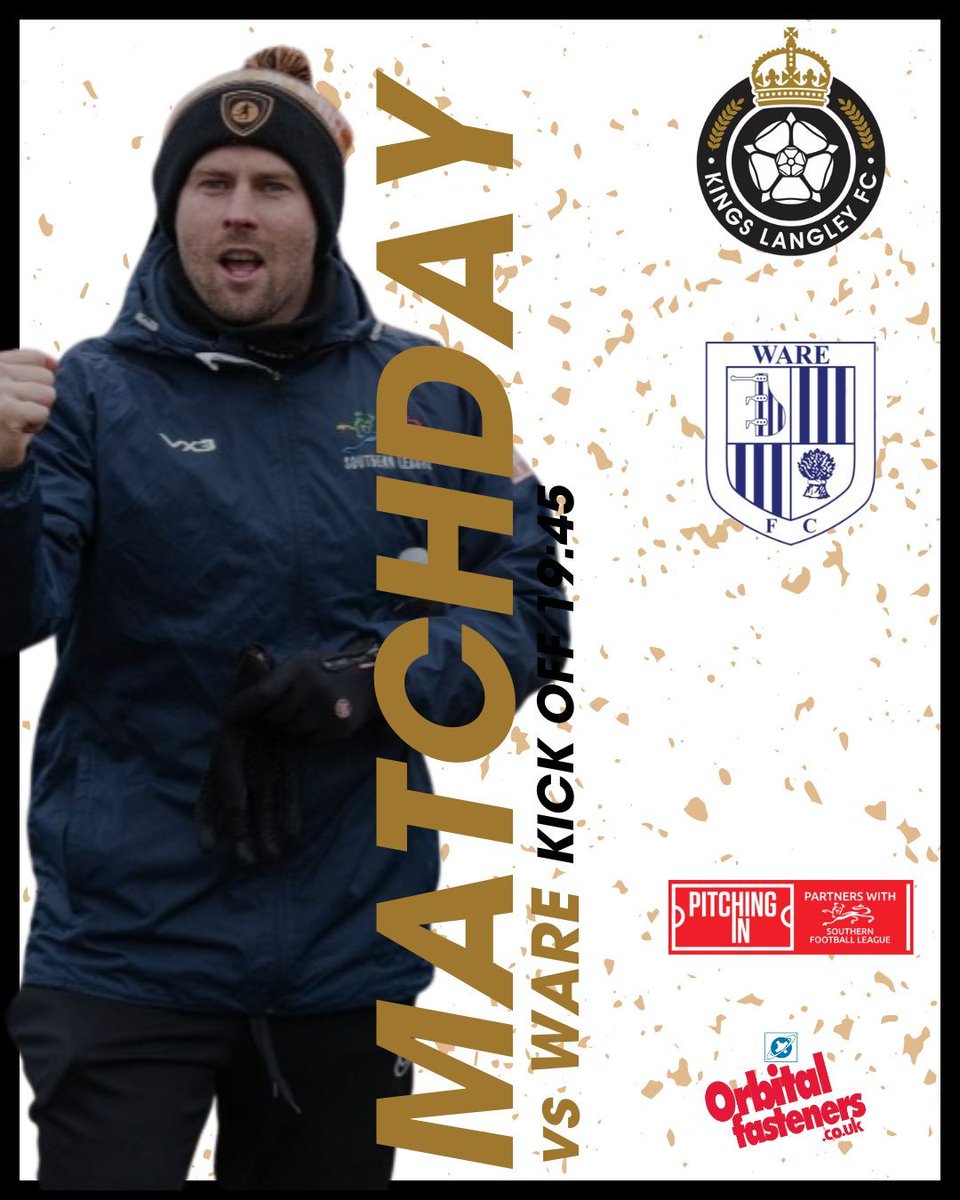 It's Friday, let's be havin' it! 

Get your weekend started the right way by heading down to The Orbital Fasteners this evening to get behind the lads. 

#WeAreKingsLangley