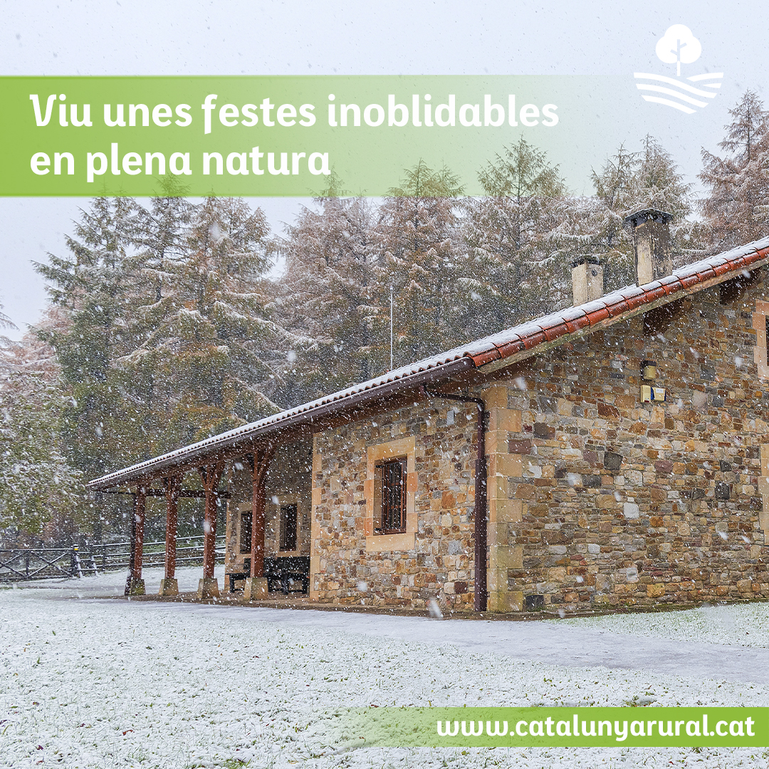 Troba l'allotjament rural ideal per Nadal i Cap d'Any! 🎉 Gaudeix d'unes festes inoblidables en plena natura i descobreix els millors plans i experiències. Segueix-nos per no perdre cap proposta!

#CatalunyaRural #NadalRural #CapDAnyRural #EscapadaDeNadal