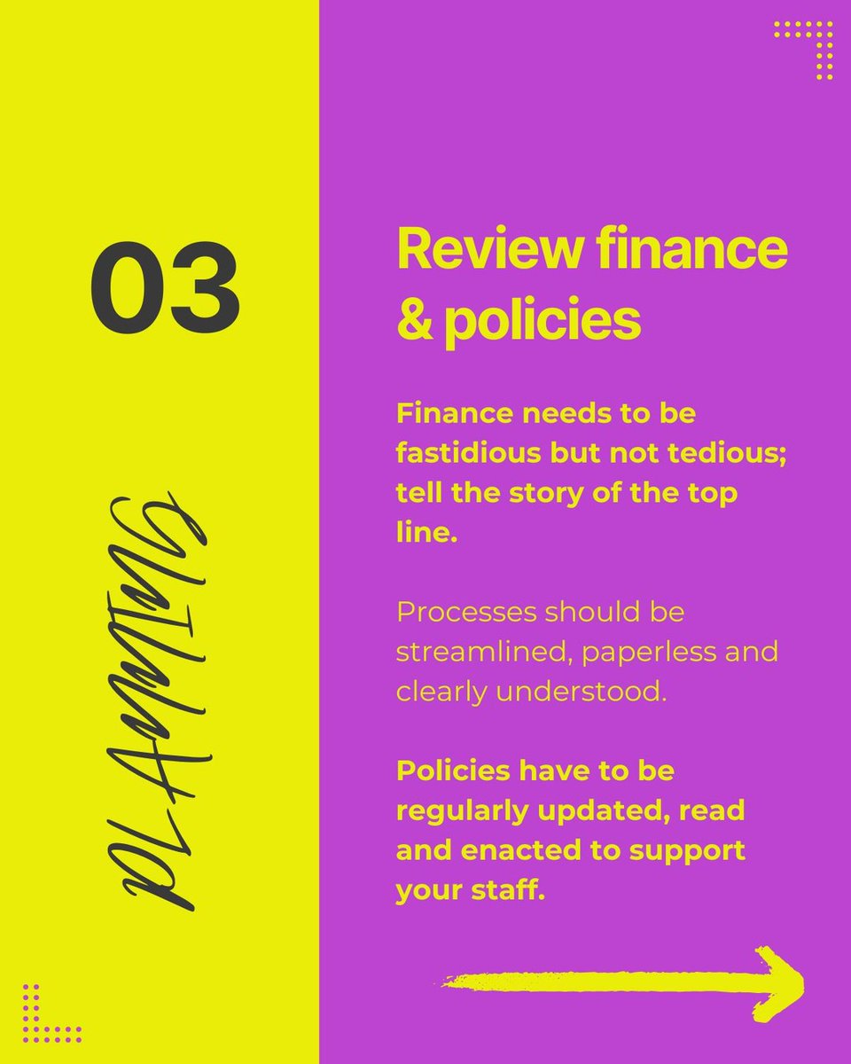 Registration for my 6-month Artistic Director Training Programme is now open.

I'm sharing insights into the seven key skills you'll learn on the Programme. Today, number 5: Planning 👇

#theatre #directors #artisticdirectors #coaching #training #leadership #7PrioritiesProgramme