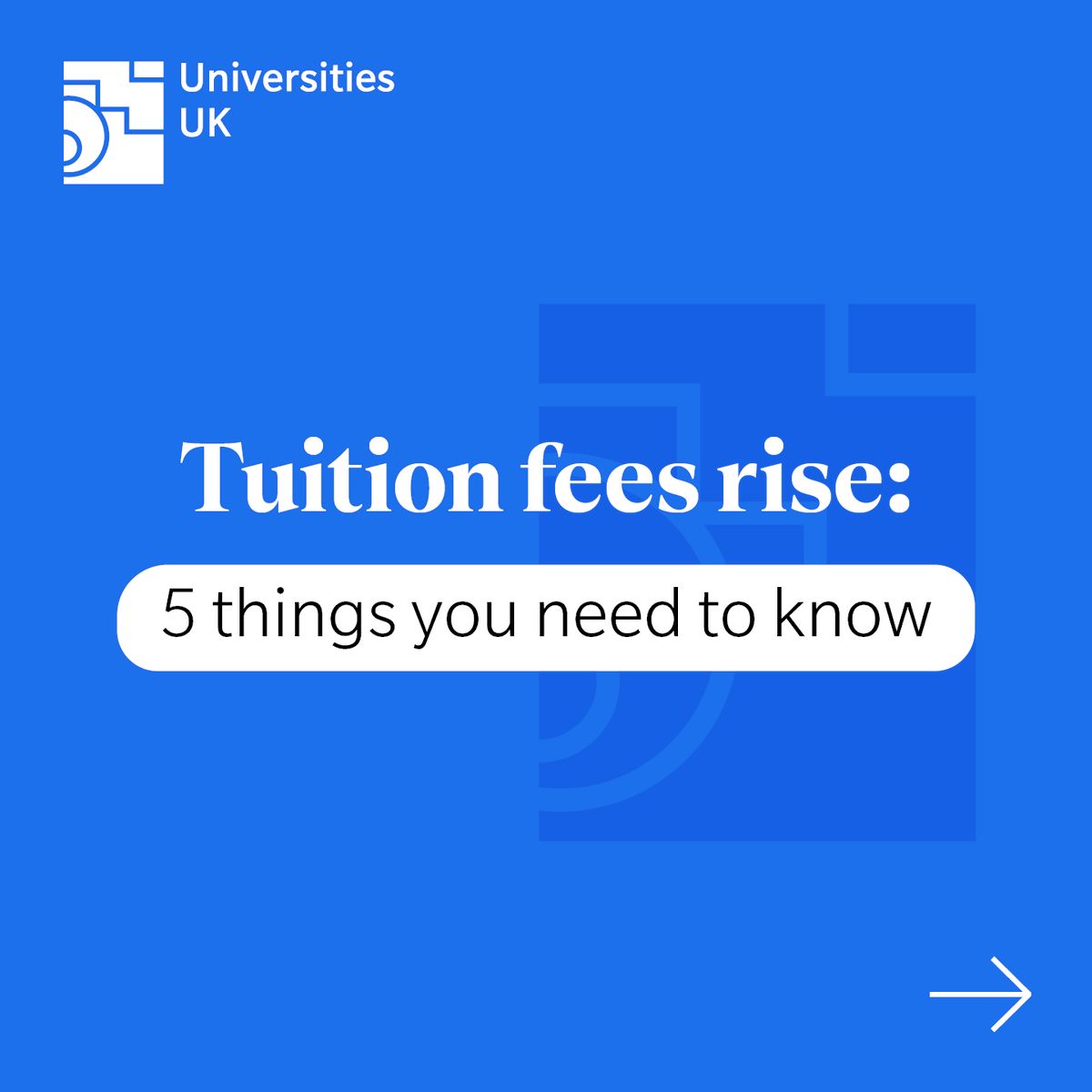 Universities UK tweet media