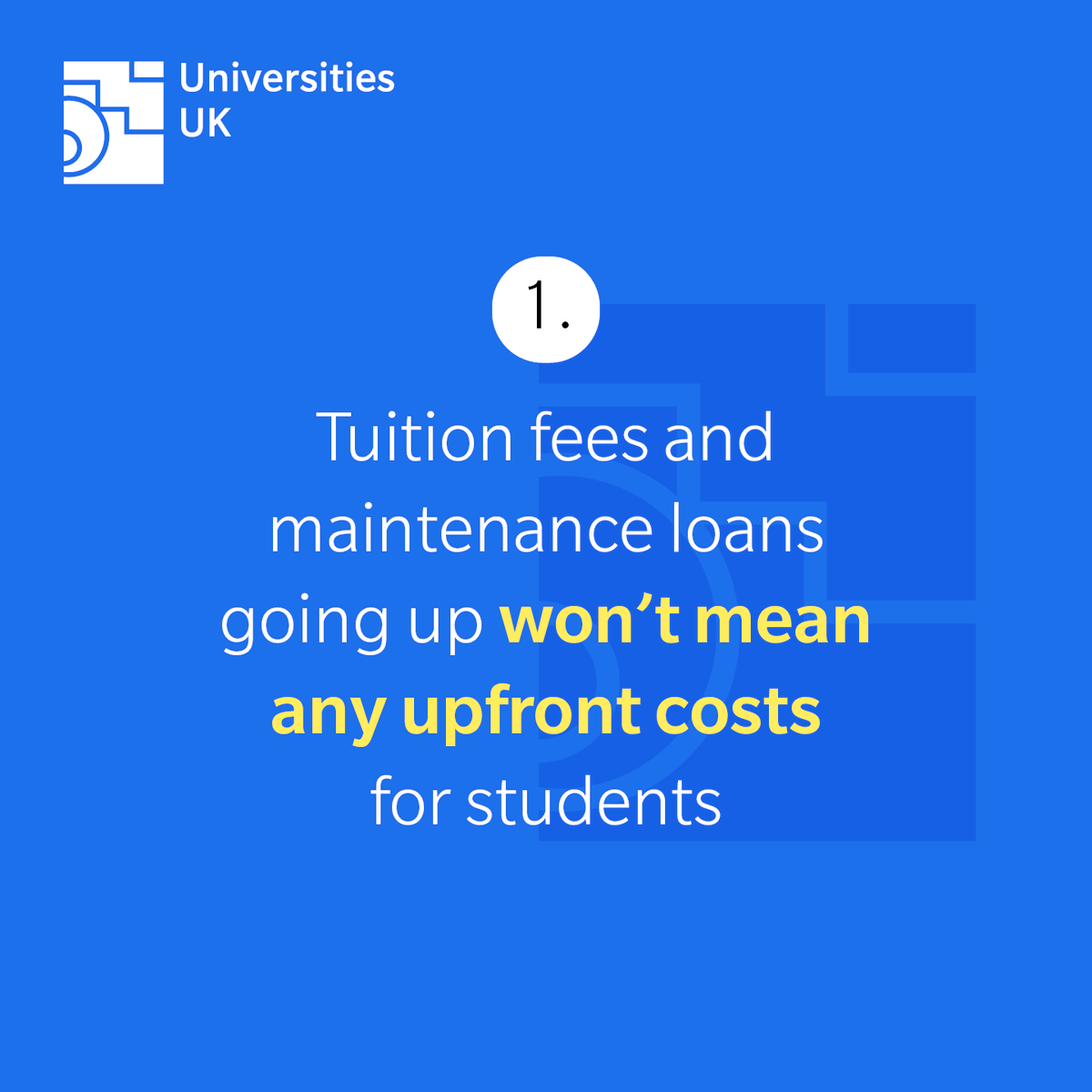 Universities UK tweet media