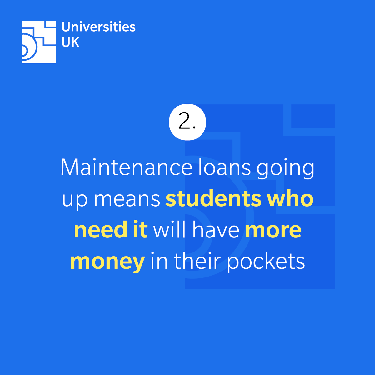 Universities UK tweet media