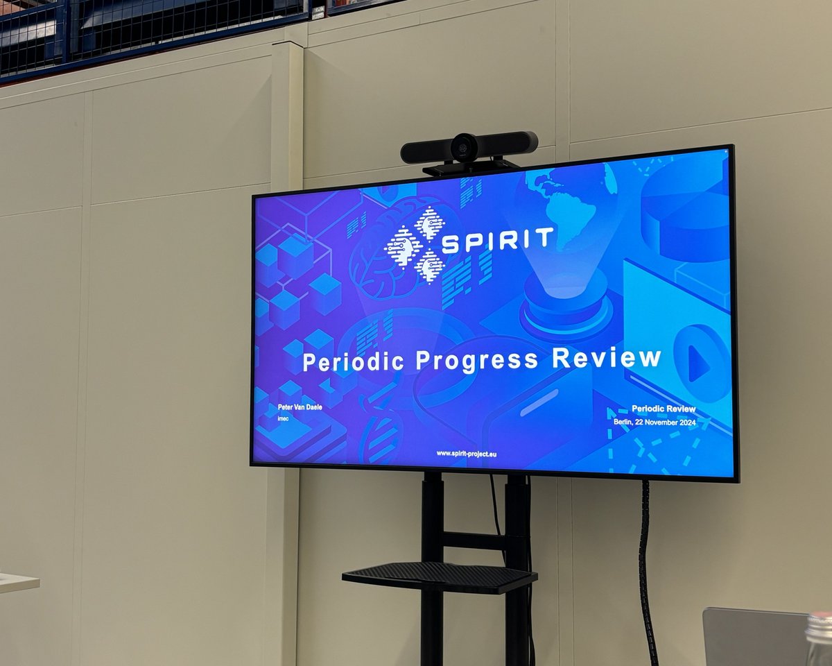 SPIRIT_eu's tweet image. It’s Review Day for the SPIRIT Project in Berlin! 📢

Today, we’re showcasing SPIRIT’s immersive telepresence advancements to the @EU_Commission. Ready to share our progress, gather feedback, and align for the project’s next phase!

#SPIRITproject #XR #Telepresence