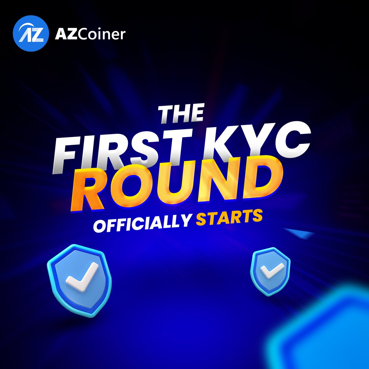 🚨IMPORTANT: THE FIRST KYC ROUND IS NOW OPEN🚨

Hey AZCoiner community!👐 We’ve seen your excitement – you must be eager to complete your KYC, right? 

The first KYC round is now officially open! 📍Secure your spot at AZCoiner:

1️⃣Access the Menu (top left corner of the screen)