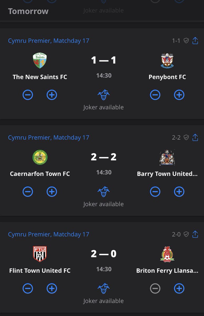 Cymru Premier Enjoyer tweet media