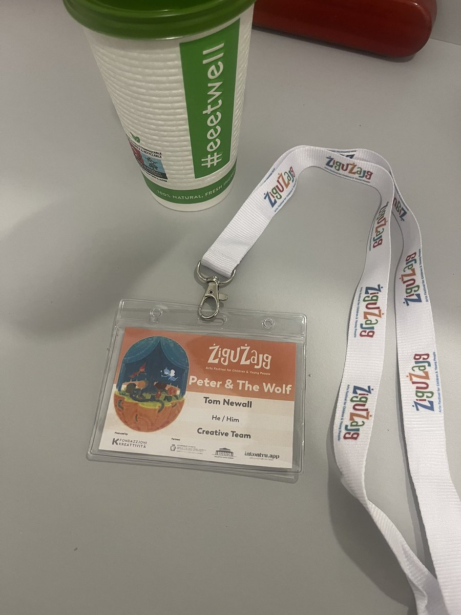 Fuelled with caffeine and ready for a 3 show day at <a href="/teatrumanoel/">Teatru Manoel</a> - Toi Toi Toi everyone! #peterandthewolf #familyconcert #malta #conductor