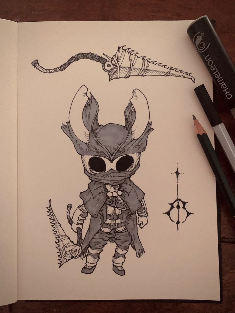 VideoArtGame's tweet image. Hollow Knight x Bloodborne

Artist: @MememellowA