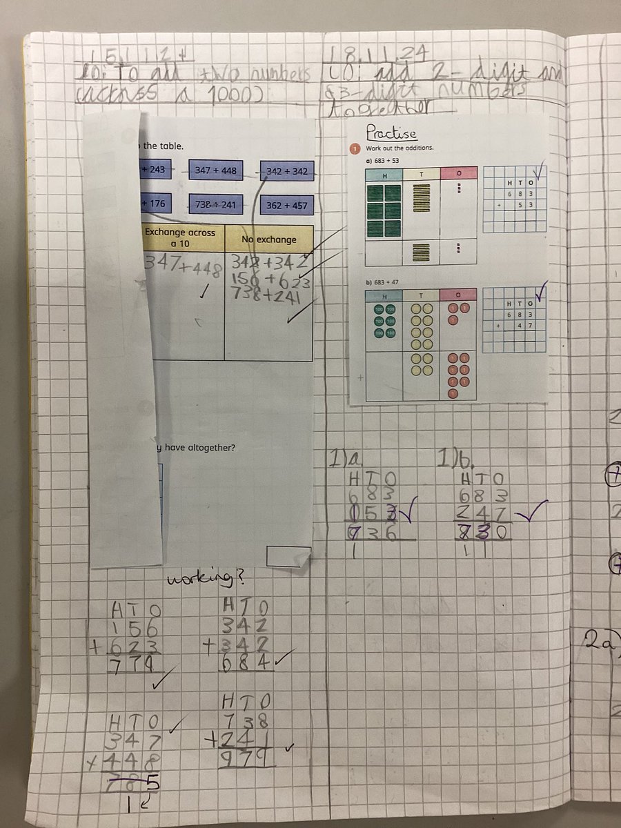 Well done to the mathematicians of Beech Class who have been working hard at explaining mistakes (others’ or their own) and keeping a clear, neat book that also shows how they worked out their answers. #OCMAT #SellingCoEPrimary #whiterosemaths
