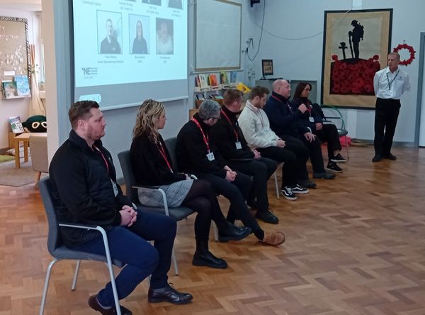 Balmoral Learning Trust (@balmoraltrust) on Twitter photo What an inspiring morning <a href="/EHPAcademy01/">East Herrington Primary Academy</a> A diverse panel of professionals, engaging with the children and answering their questions about their varied careers .
This is part of the Start Small; Dream Big careers programme, in collaboration with the <a href="/NorthEast_CA/">North East Combined Authority</a> What an inspiring morning <a href="/EHPAcademy01/">East Herrington Primary Academy</a> A diverse panel of professionals, engaging with the children and answering their questions about their varied careers .
This is part of the Start Small; Dream Big careers programme, in collaboration with the <a href="/NorthEast_CA/">North East Combined Authority</a>