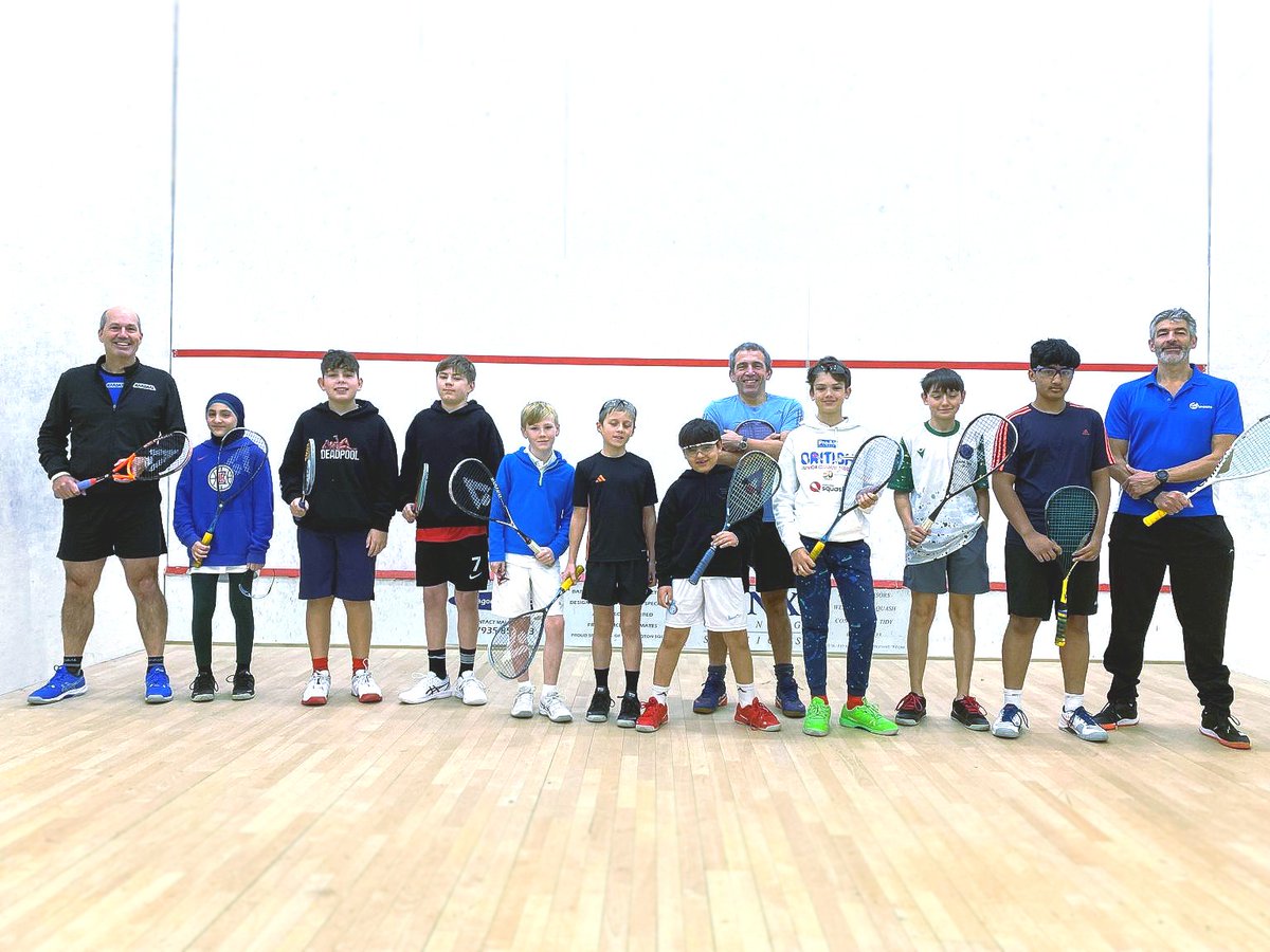 On 20th Oct &amp; 17th Nov, Berkshire Squash launched the Berkshire Squash Academy for advanced juniors with expert coaching from Steve Meads. Next session: 15th Dec, 9:30-11:30 AM. Hope to see many players! More info: wellingtonfitness.co.uk/newsletter/ber…