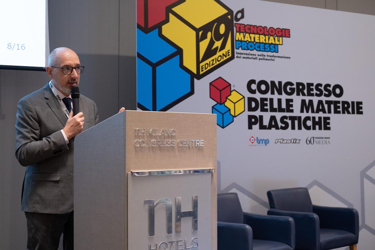 📢 At the Plastics Recycling Congress in Milan, our Director General <a href="/paolofromfar/">Paolo Falcioni</a> discussed the use of recycled plastics in home appliances. 

Plastics make up over one-fifth of home appliance products. However, the amount of recycled plastics currently used in the sector is