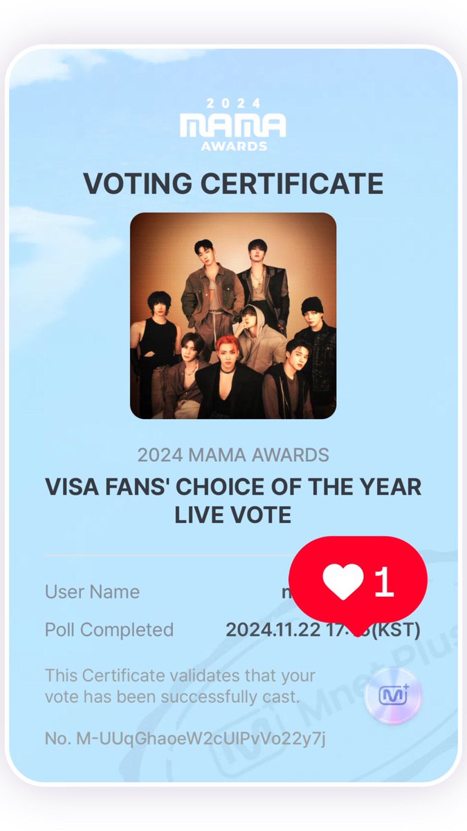 Am_Netty210985's tweet photo. #ATEEZ #2024MAMAVOTE https://t.co/zPoMPvjzu5