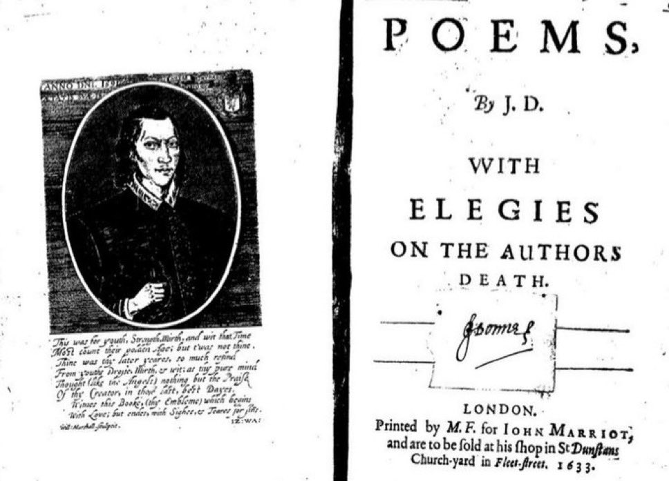 jdmccafferty's tweet photo. 22 Nov 1633: A boy whipped by John Donne jnr, literary executor son of John Donne #poet at St. Aldate's #Oxford dies #otd (eebo) 

Donne junior was later acquitted by William Laud vice-chancellor of manslaughter charges https://t.co/eBHt7LB7Cp