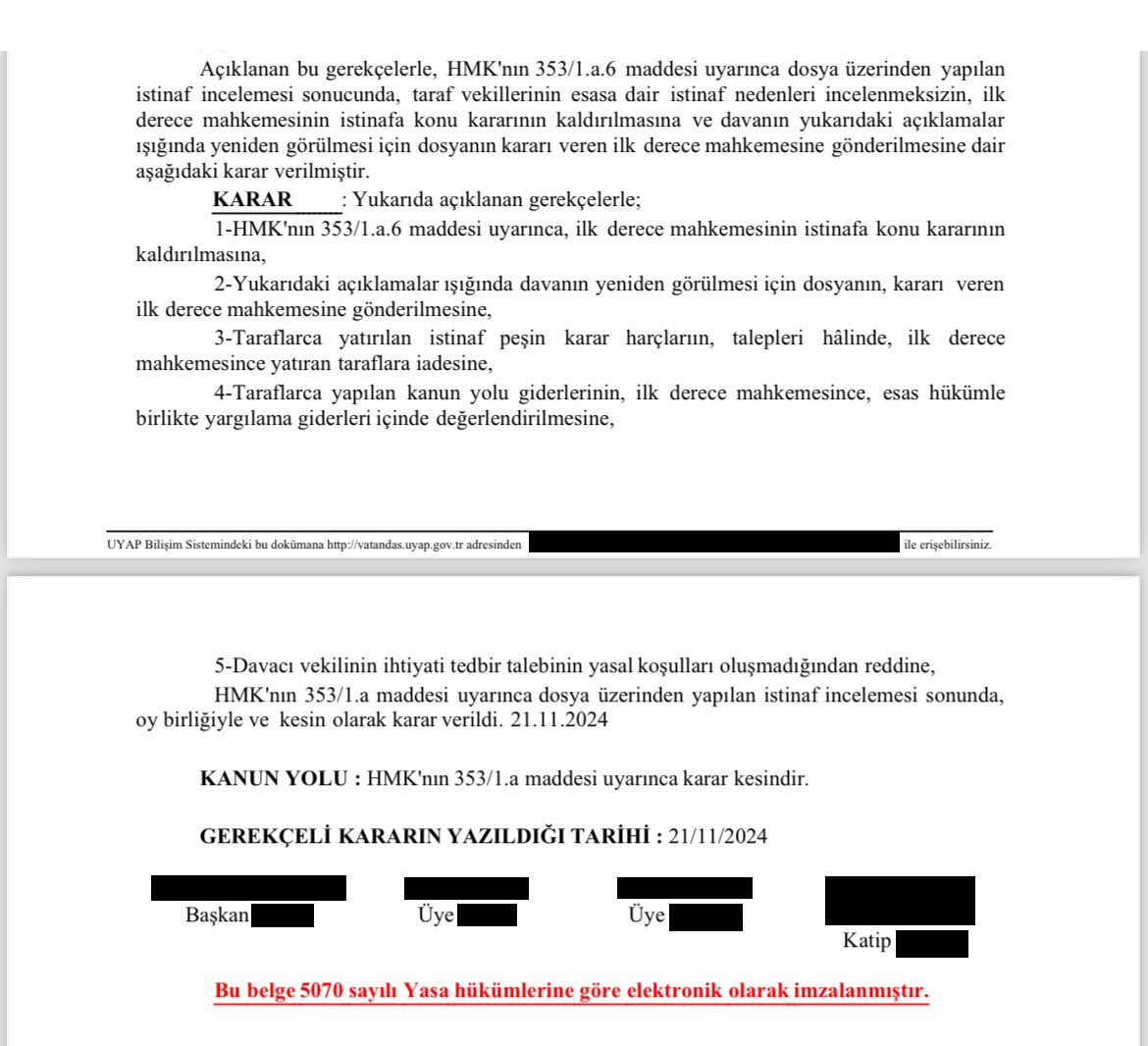 Martı TAG artık serbest! Üst mahkeme Martı lehine karar verdi!

Taksiciler Odası’nın Martı TAG’ı kapattırma talebi İstinaf Mahkemesi tarafından reddedildi.

Haklının acelesi yok. Türk teknolojisinin düşmanları nihayet yenildi. İyiler kazandı. Bol bol Martı TAG kullanın!