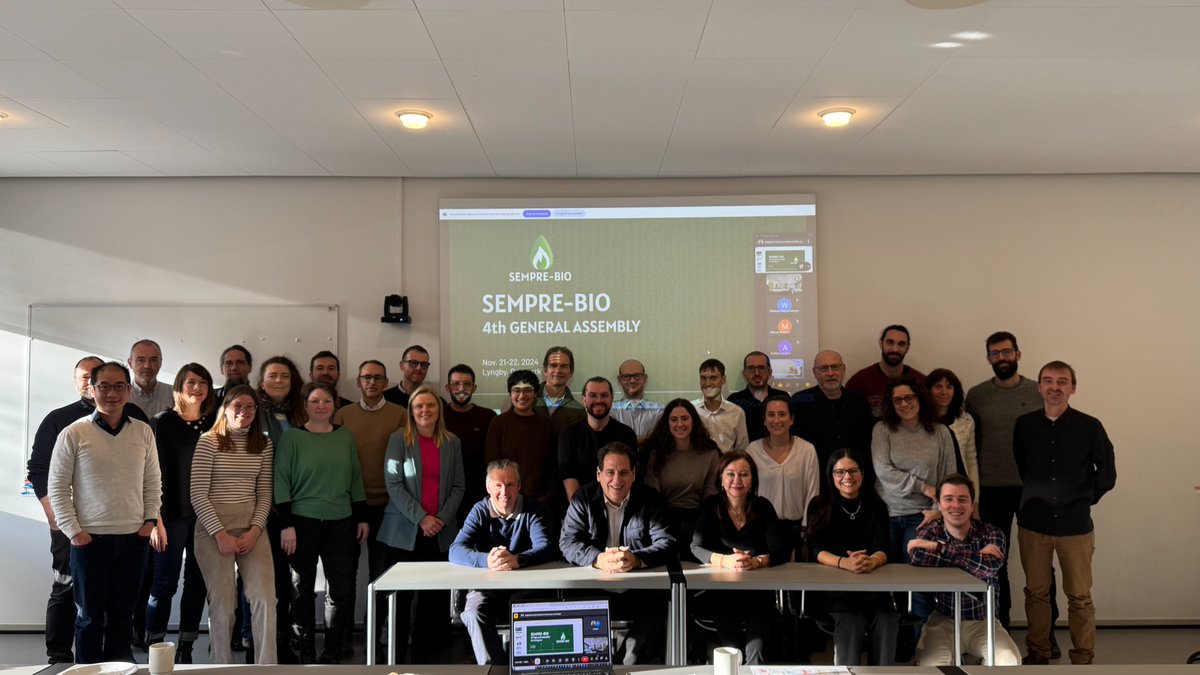 SEMPRE_BIO's tweet image. We’re at @DTUtweet in Denmark for our 4th General Assembly! 17 partners are here to review progress on biomethane research, discuss case studies, align strategies, and plan next steps. 📸 Check out some snapshots of our work! #Biomethane #Innovation #Sustainability