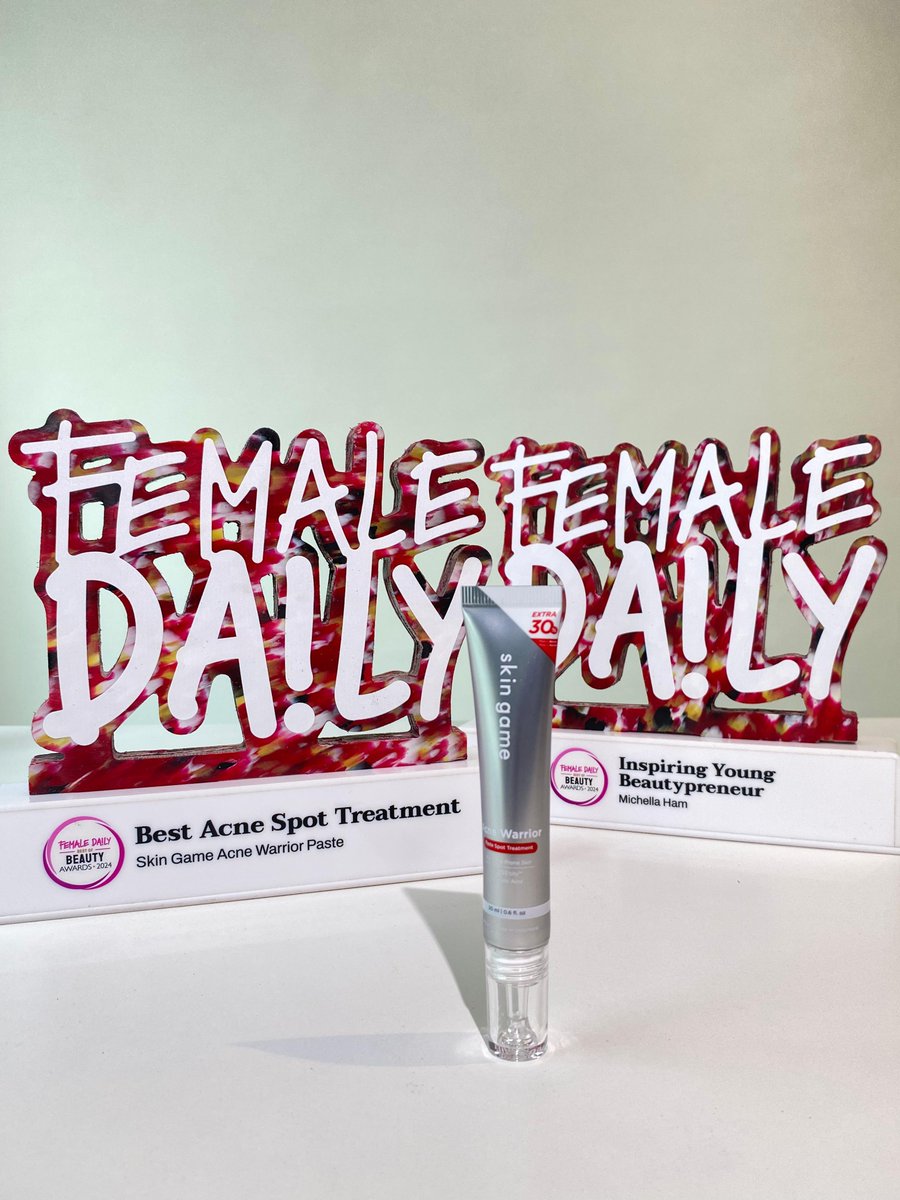 dehaagusti's tweet photo. GUYSSSS AKU MAU BAGI2 PRODUK SKIN GAME ACNE WARRIOR GRATISSSSSS🤭 

karna dalam rangka menang sebagai BEST ACNE TREATMENT di Famale Daily Award 2024! gak salah sih…… 🥹👍

caranya cukup follow aku dan rt tweet ini dan yg aku quote lalu komen “done” ✅ 

end 24 November.

#Giveaway #GiveawayAlert #zonajajan #zonauang