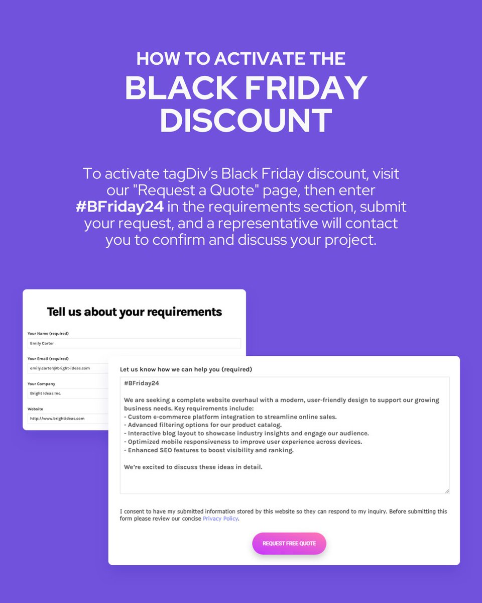 ✨ Black Friday = Big Savings! ✨

Unlock 30% off tagDiv’s web design services for projects estimated at a minimum of $1800. Let’s create something amazing together!

⏰ Nov 22 - Dec 3

T&amp;C: bit.ly/black-friday-2…