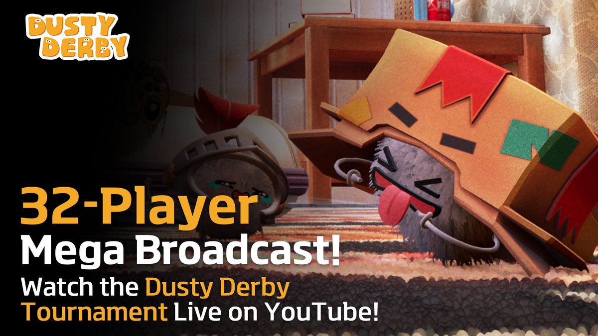 Dusty_Derby's tweet photo. Hello everyone,

🏆A Dusty Derby Tournament featuring 32 Indonesian virtual creators will be live-streamed starting November 24 at 1:00 PM GMT (8:00 PM WIB).

📢The broadcasts will take place on each creator's personal channel.
We hope you will tune in and cheer them on! https://t.co/yqYxIYKzeU