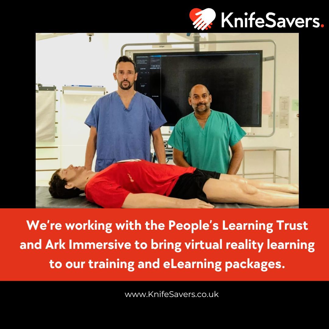 We're excited to be working alongside the People's Learning Trust to make virtual reality a part of our educational package on bleeding control. This work enhances the learning experience incorporating cutting-edge technology into our elearning. 
#people'slearnngtrust #ralflittle