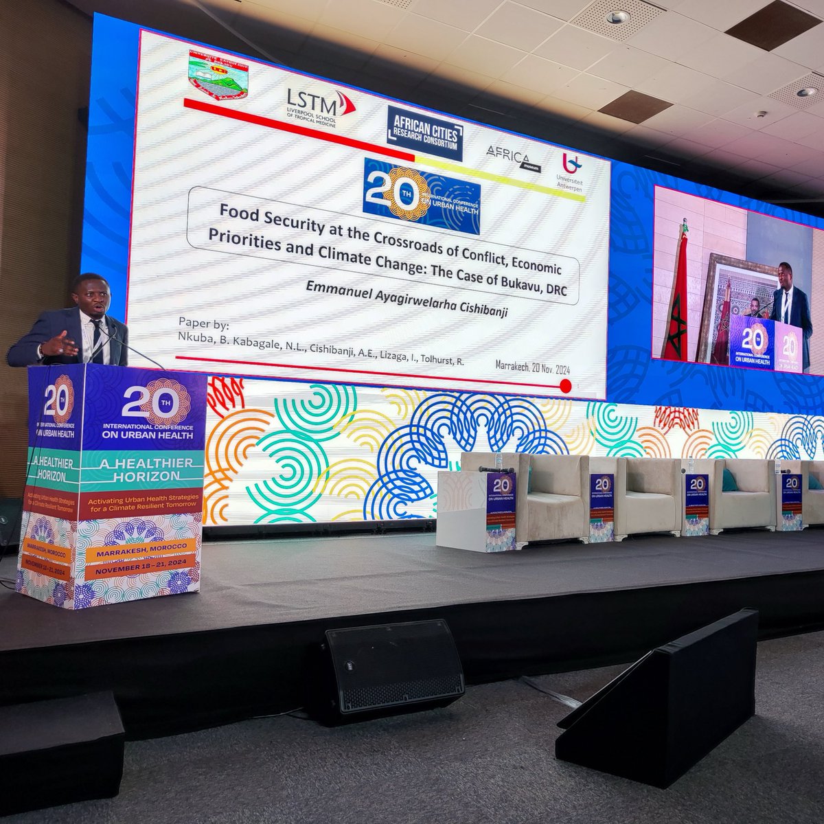 Bossissi Nkuba,PhD. (@bossissinkuba) on Twitter photo Great presentation in Marrakesh by <a href="/ayagirwelarha/">Emmanuel Ayagirwelarha</a> on how mining dependence hinders Bukavu’s food security. Thx <a href="/RachelTolhurst/">Rachel Tolhurst</a> for organizing this & writing together this summer in Liverpool ! Thx <a href="/Lilinabintu/">Nabintu Kabagale</a> & <a href="/ivanlizaga/">IvanLO</a> for their great teamwork ! Congs again, Ass. Emmanuel ! Great presentation in Marrakesh by <a href="/ayagirwelarha/">Emmanuel Ayagirwelarha</a> on how mining dependence hinders Bukavu’s food security. Thx <a href="/RachelTolhurst/">Rachel Tolhurst</a> for organizing this & writing together this summer in Liverpool ! Thx <a href="/Lilinabintu/">Nabintu Kabagale</a> & <a href="/ivanlizaga/">IvanLO</a> for their great teamwork ! Congs again, Ass. Emmanuel !