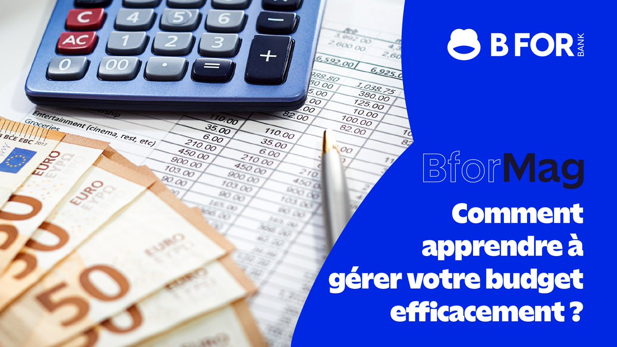 [#BforMag] Apprenez à maîtriser votre budget comme un pro ! 💪 
Découvrez nos astuces pour gérer vos finances efficacement et atteindre vos objectifs ⬇️
bforbank.com/blog/parlons-b… 

#BforBank #BforBetter #Budget