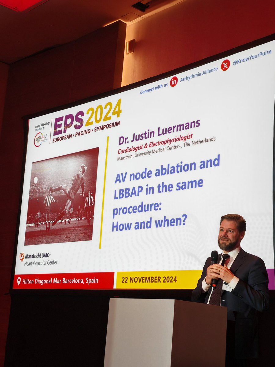 curilakarol (@curilakarol) on Twitter photo Fully packed room observing presentations of <a href="/OCanoPerez/">Óscar Cano</a> on CSP in difficult cases, <a href="/JLuermans/">Justin Luermans</a> on AVNA + CSP in AFib and <a href="/Dr_JozaEP/">Jacqueline Joza</a> on how to perform CSP in CRT patients. #EPS2024 Fully packed room observing presentations of <a href="/OCanoPerez/">Óscar Cano</a> on CSP in difficult cases, <a href="/JLuermans/">Justin Luermans</a> on AVNA + CSP in AFib and <a href="/Dr_JozaEP/">Jacqueline Joza</a> on how to perform CSP in CRT patients. #EPS2024