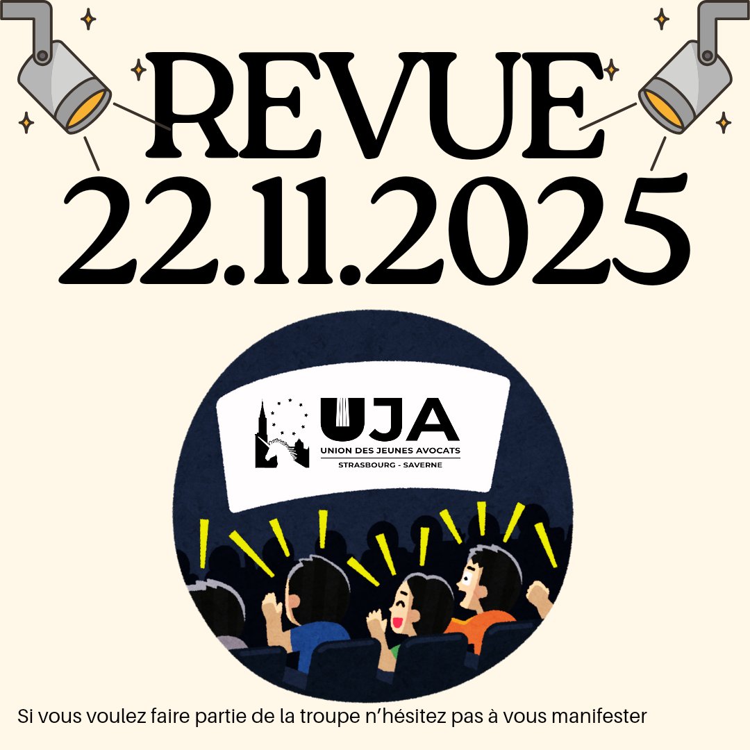 REVUE J-365 !

Save the date (sauvegarde la date en français)

La revue de l' UJA STRASBOURG SAVERNE revient !