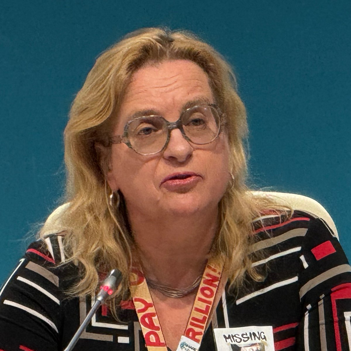5/ @Liane_boell Schalatek:

“Instead of paying for their responsibility, historic polluters are asking others to pay for the damage they have caused. There are no finance numbers on the table, and no human rights or gender commitments. Feminists demand system change.”