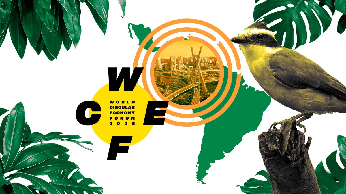 WCEF2026's tweet image. 📆Circle the dates: 13–16 May! The World Circular Economy Forum 2025 gathers  #CircularEconomy pioneers in São Paulo, Brazil and  everyone can join online. 

Check out our brand-new website, sign up for our newsletter &amp;amp; stay tuned for more! #WCEF2025
