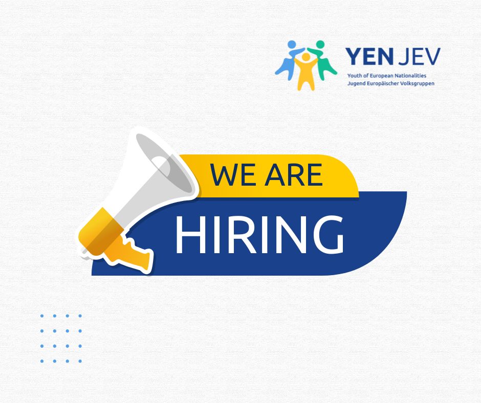 Youth of European Nationalities (<a href="/yenjev1984/">YEN/JEV</a>) is looking for a full-time Secretary General as a parental leave replacement for the YEN office in Berlin from 1 January 2025 until  31st January 2027. You can find the full Call here:
yeni.org/2024/10/30/yen…
#vacancy