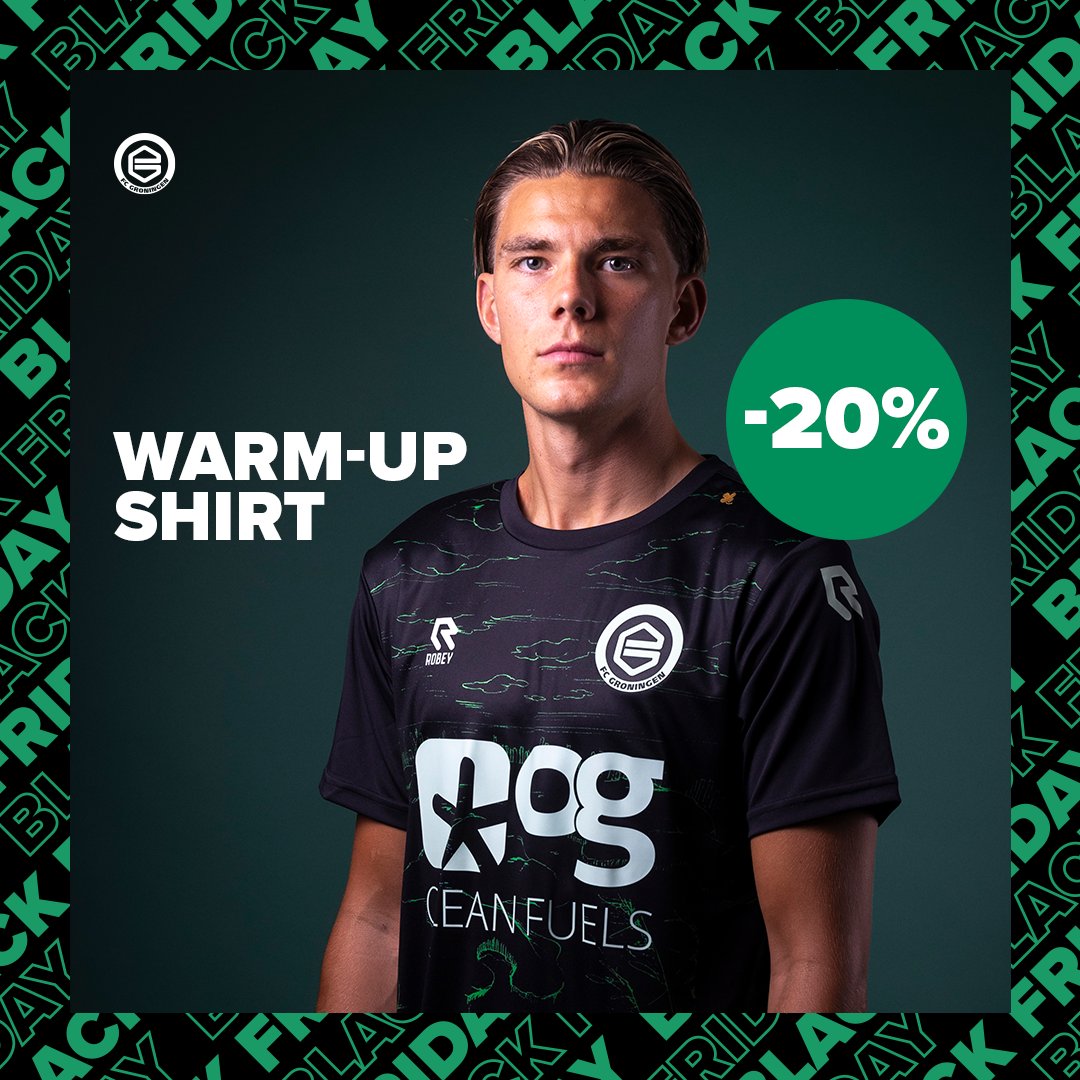 𝐁𝐥𝐚𝐜𝐤 𝐅𝐫𝐢𝐝𝐚𝐲 𝐖𝐞𝐞𝐤 is begonnen!
➡️ webshop.fcgroningen.nl/producten/cade…