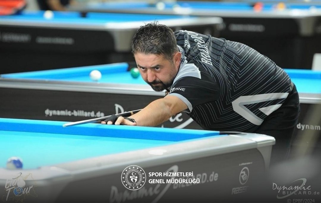 🎱Bilardoda bir madalya daha! 🏅

Antalya’nın Belek ilçesinde 18-25 Kasım tarihleri arasında düzenlenen Senyörler ve Ladies Pool Bilardo Avrupa Şampiyonası’nda yarışan milli bilardocumuz Ferdi Özdemir, 10 top disiplininde Avrupa 3'üncüsü oldu.💪🏼🇹🇷🥉

👏 Bravo Ferdi! 🇹🇷