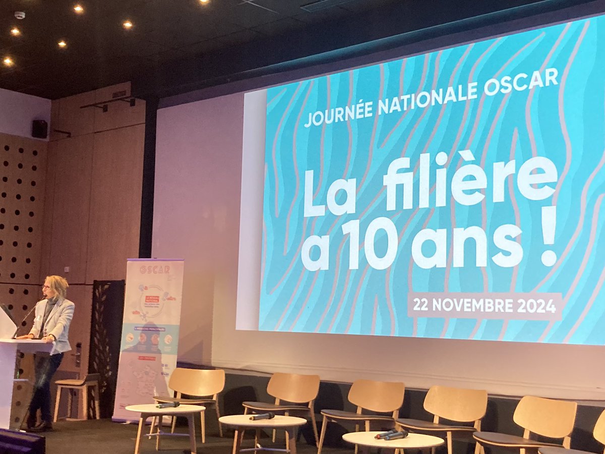Ouverture par <a href="/AgnesLinglart/">Agnes Linglart</a> de la journée nationale de la <a href="/FiliereOSCAR/">OSCAR</a> qui fête ses 10 ans 🎂