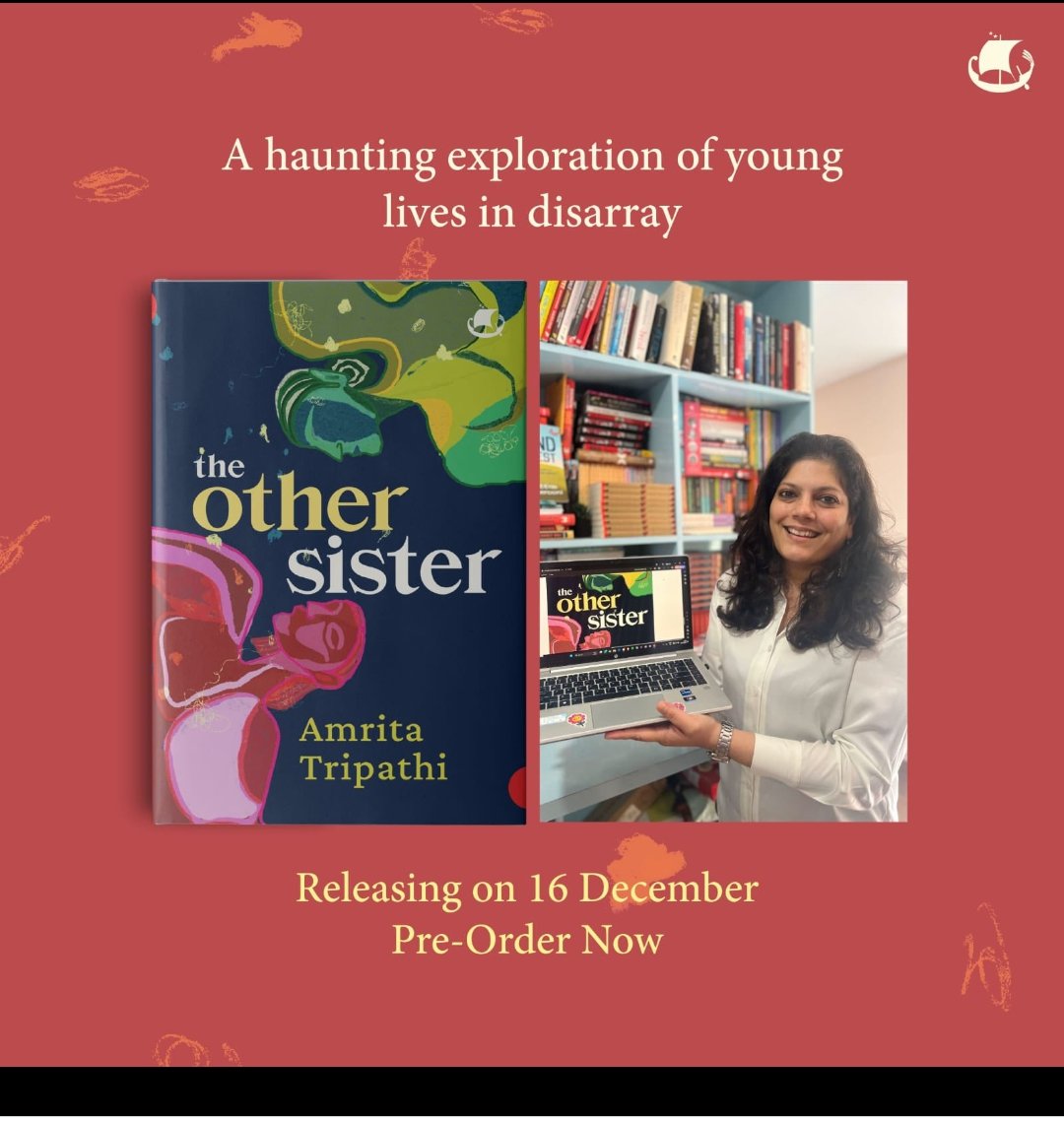 karthikavk's tweet photo. She's a writer, she's a friend, and she's written a novel you've got to read! @amritat @WestlandBooks #Tranquebar #newbookalert #TheOtherSister https://t.co/0mlibb06TN