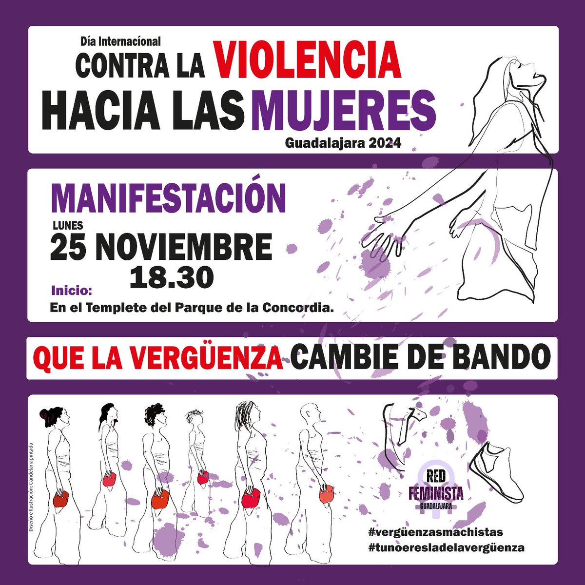 Red Feminista de Guadalajara, Ni Un Paso Atrás tweet media