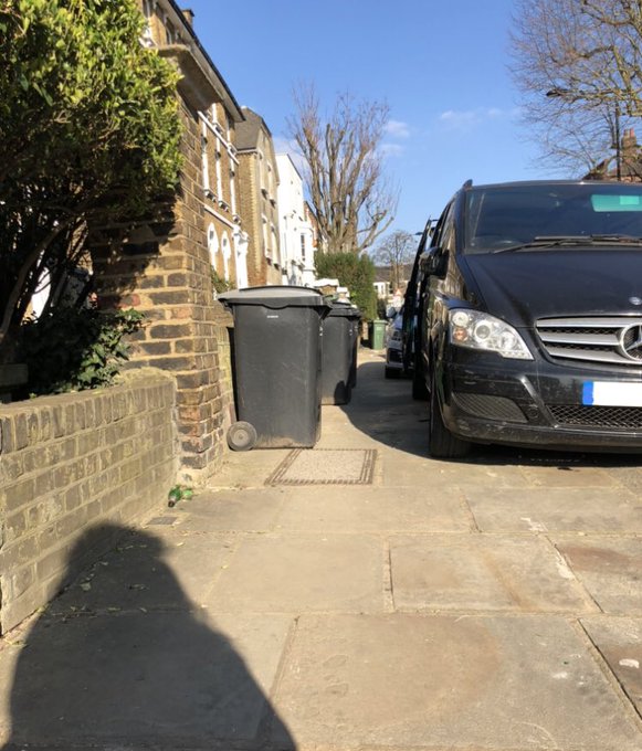 Living Streets (@livingstreets) on Twitter photo Today marks four years since the consultation on a #PavementParking ban in England - and we're still waiting for action. Disabled campaigner <a href="/KatiePennick/">Katie Pennick</a> says:
"In this photo you can see what happens when parking places are put on the pavement. My wheelchair does not fit!" Today marks four years since the consultation on a #PavementParking ban in England - and we're still waiting for action. Disabled campaigner <a href="/KatiePennick/">Katie Pennick</a> says:
"In this photo you can see what happens when parking places are put on the pavement. My wheelchair does not fit!"