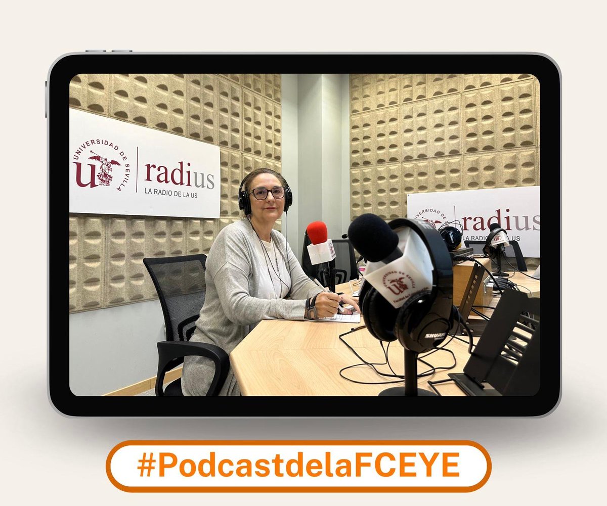 Facultad Económicas y Empresariales Univ. Sevilla (@fceyeus) on Twitter photo 📍 #PodscatdelaFCEYE 📻La Radio de la Facultad en @radius_unisevilla🎯 Descubre iniciativas, eventos y actividades de nuestra facultad y entrevistas a invitados relevantes del mundo de la Economía y la Empresa fceye.us.es/podcast-de-la-…
Ivoox: go.ivoox.com/sq/2486903
<a href="/unisevilla/">Universidad de Sevilla</a> 📍 #PodscatdelaFCEYE 📻La Radio de la Facultad en @radius_unisevilla🎯 Descubre iniciativas, eventos y actividades de nuestra facultad y entrevistas a invitados relevantes del mundo de la Economía y la Empresa fceye.us.es/podcast-de-la-…
Ivoox: go.ivoox.com/sq/2486903
<a href="/unisevilla/">Universidad de Sevilla</a>