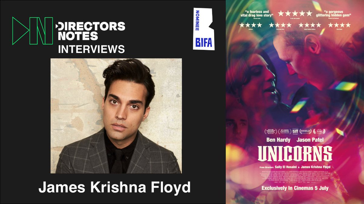 With his debut feature 'Unicorns' up for 7 @bifa_film awards @ijamesfloyd talks to DN about depicting the complexity of @ItsJasonPatel &amp; <a href="/benhardy0291/">Ben Hardy</a>'s characters while spotlighting the beauty of South Asian realism drag authentically on screen #BIFA2024 directorsnotes.com/2024/11/22/jam…