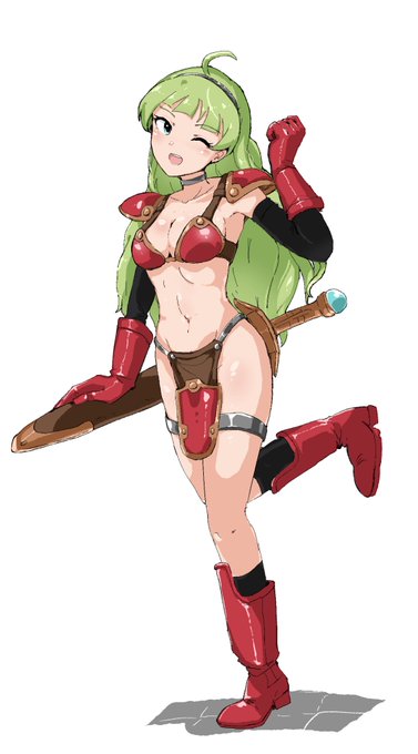 dq3やってます
エレナちゃんは戦士 