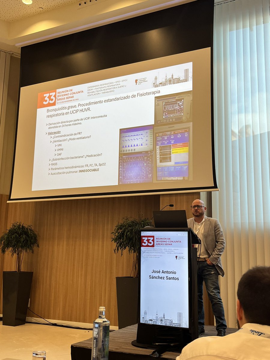 Comenzamos reuniones de invierno de Separ! Con súper programa del área de fisioterapia respiratoria <a href="/FISIOSEPAR/">Fisioterapia SEPAR</a> 
Primera Mesa de pediatría con José Antonio <a href="/physiofeet/">José Antonio Sánchez Santos</a> . Actualización en fisioterapia respiratoria pediátrica en UCI/hospitalaria .