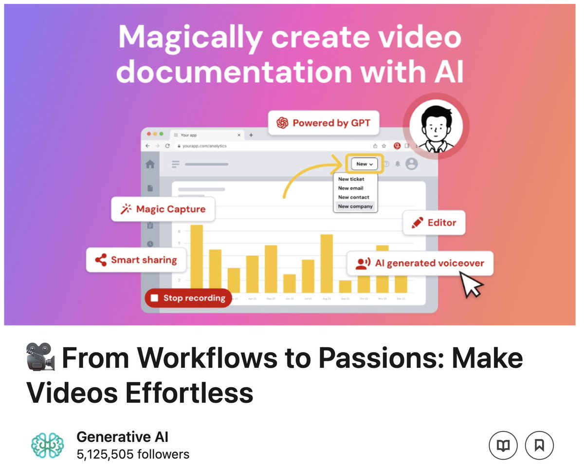 guidde (@guiddeco) on Twitter photo Spotlight on #Guidde 📰 Read all about it in #GenAI's newsletter. See how we’re helping teams easily create professional how-to #videos with #GenerativeAI ➡️ bit.ly/3V0uMLu Spotlight on #Guidde 📰 Read all about it in #GenAI's newsletter. See how we’re helping teams easily create professional how-to #videos with #GenerativeAI ➡️ bit.ly/3V0uMLu