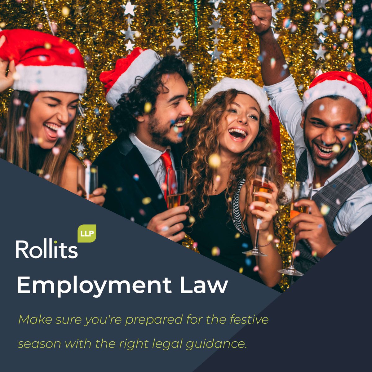 With Christmas parties and festivities just around the corner, it's the perfect time to ensure your employment policies and procedures are up-to-date and in place.

Find out more today: rollits.com/services/servi…

#Rollits