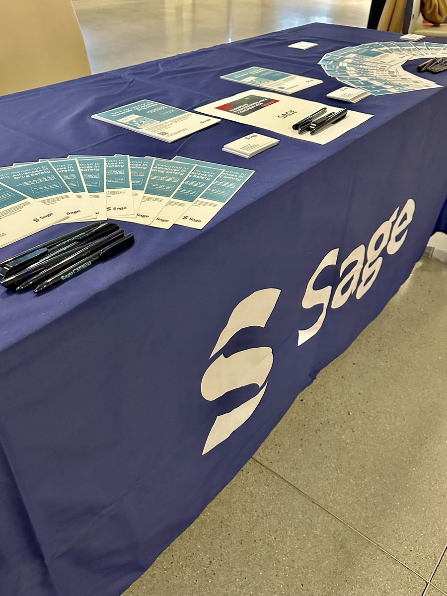 Therapeutic Advances in Drug Safety (@tadrugsafety) on Twitter photo The Managing Editor of TADS is at #EUPV2024 in Milano! Stop by our table and say hello 👋
#pharmacovigilance #DrugSafety #PatientSafety #pharmacology #OpenAccess The Managing Editor of TADS is at #EUPV2024 in Milano! Stop by our table and say hello 👋
#pharmacovigilance #DrugSafety #PatientSafety #pharmacology #OpenAccess