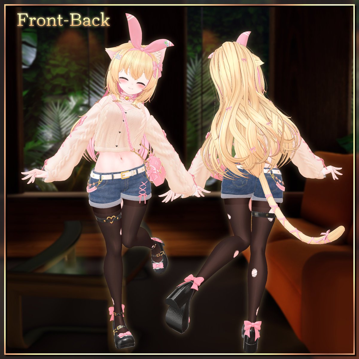 wako_VRchat's tweet photo. 新作アバター、サラちゃんの販売を開始しました～！！

また、販売記念として、26日までにこのツイートをフォロー＆RTしてくれた方5名様にサラちゃんプレゼントキャンペーンもしたいと思います！どうぞよろしくお願いします～～！！
https://t.co/36h7JYVORy
#うちのこサラちゃん https://t.co/YRUbbn8cso