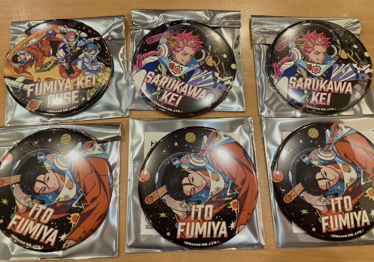 【交換】カリスマ 3周年 カフェ ポップアップ 缶バッジ

譲：ふみや3、猿川2、ふみや＆慧＆大瀬1

求：天彦4、理解1、天彦＆理解1

本日池袋にて手渡し希望

検索よりお気軽にお声掛けください！