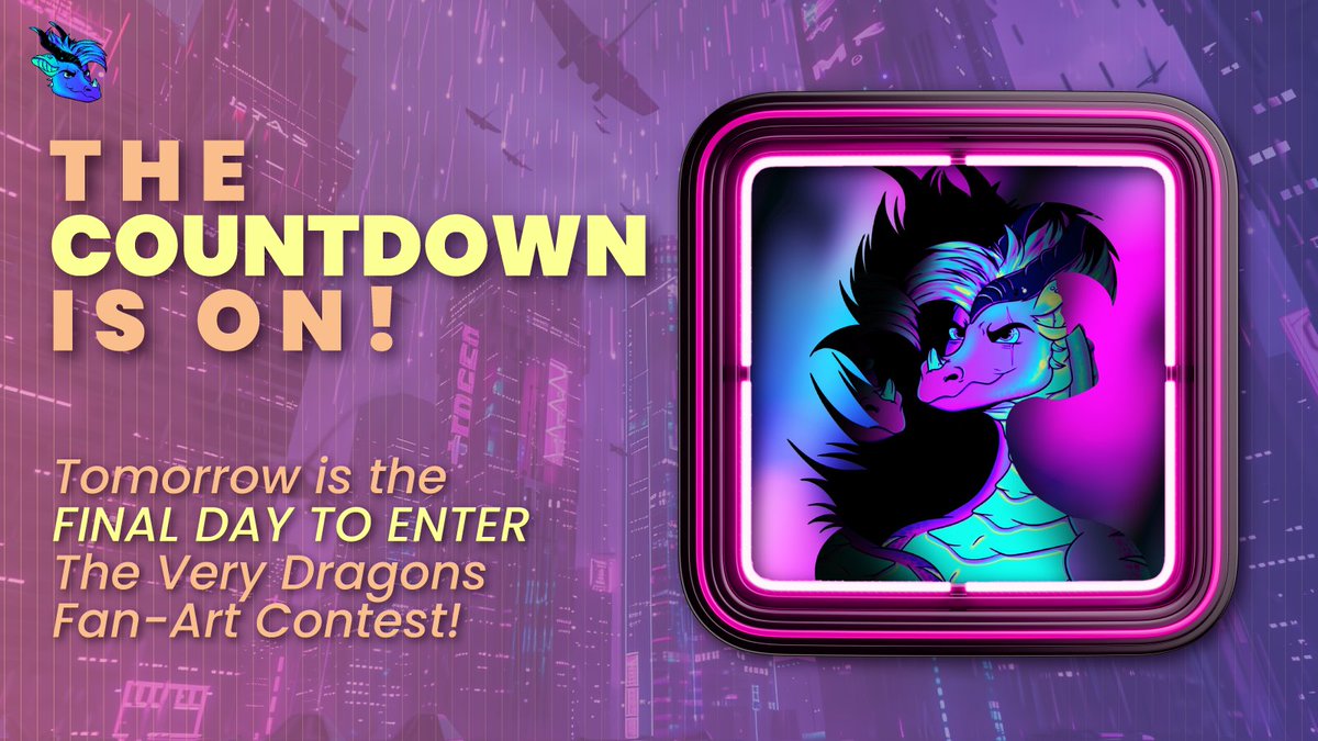🚨 The Countdown is On! 🚨

🐉✨ Tomorrow is the FINAL day to enter The Very Dragons Fan-Art Contest! ✨🐉

This is your last chance to showcase your creativity and win massive NFT airdrops! Don’t let this opportunity slip away—submit your masterpiece now.

🎨 How to Participate: