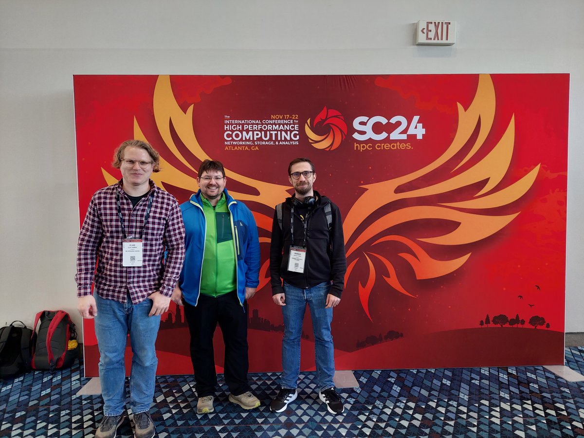 It's this time of year again! Our team is having an amazing week at the International Conference for High Performance Computing, Networking, Storage, and Analysis <a href="/Supercomputing/">SC25</a> - with &gt;17k participants, insightful talks, workshops and exciting meetups💥
#SC24 #hpccreates