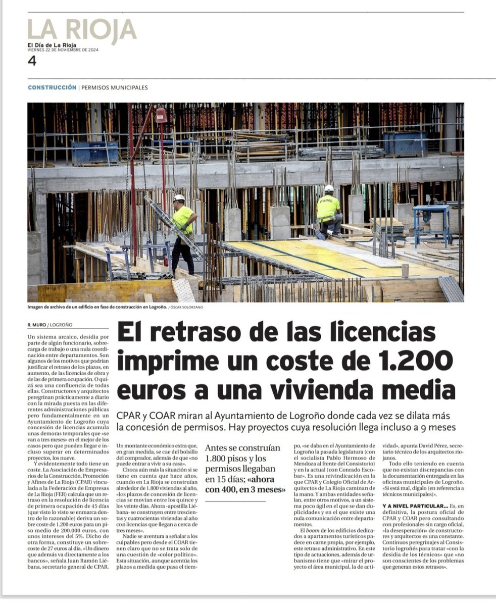 Robmuro's tweet photo. Si ya es difícil que los jóvenes accedan a una vivienda en propiedad..⬇️  @DrJRLiebana @COARioja https://t.co/g93VQAJQjx