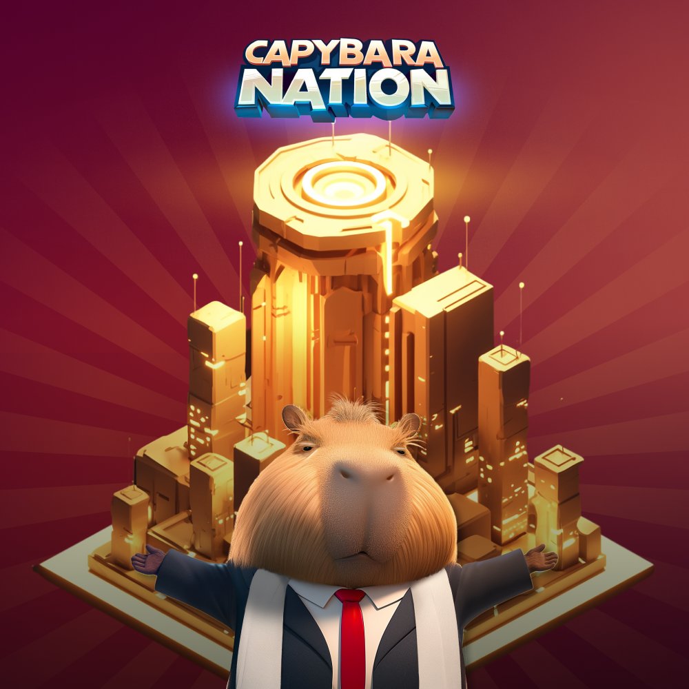 ⭐Capybara Nation has entered the GOLDEN ERA ​​⭐
In just 48 hours, $BARA has hit 200X since launch, listed on crypto.com and rolled our staking on our website! BUT WE ARE NOT STOPPING HERE! 

We have big things on the horizon:
✨More listings on major exchanges
✨
