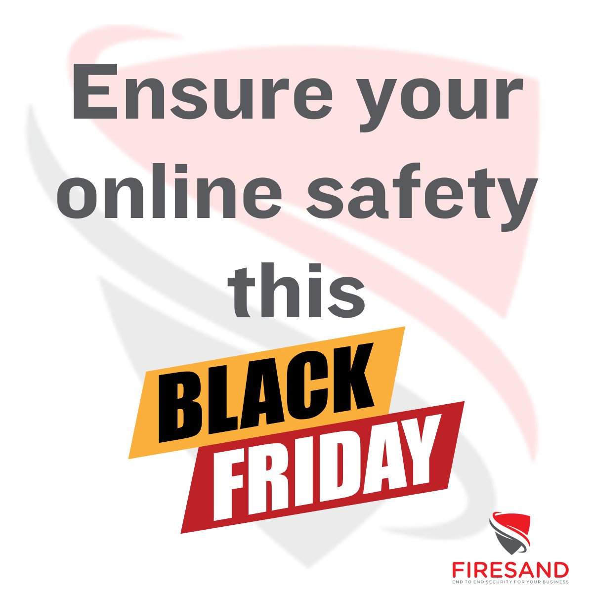 As the popularity of Black Friday continues to grow, so do the number of scams affecting Black Friday shoppers and businesses.

Head to firesand.co.uk for help in securing your systems ahead of #BlackFriday.

#CyberSecurity #Pentesting #CyberAttacks